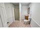 Clean basement bathroom with shower stall, toilet, and vanity at 227 Scenic View Lane Ln, Stone Mountain, GA 30087