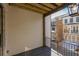 Covered balcony overlooking the community at 280 Briscoe Way # 38, Alpharetta, GA 30009