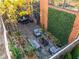 Private patio with seating area and landscaping at 174 Chester Se Ave # 132, Atlanta, GA 30316