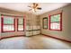 Bedroom with wood flooring and built-in shelving at 138 Mcdonald Rd, Covington, GA 30014