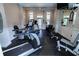 Well-equipped fitness center with treadmills, weights, and exercise machines at 4100 Paces Walk # 1301, Atlanta, GA 30339