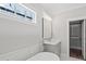 Elegant bathroom with soaking tub and walk-in closet at 4002 Moody Ln, Woodstock, GA 30188
