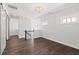 Large bonus room with hardwood floors and plenty of natural light at 4002 Moody Ln, Woodstock, GA 30188