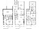Three-level floor plan with spacious great room and 2-car garage at 4002 Moody Ln, Woodstock, GA 30188