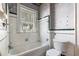 Bathroom with vintage white tile, bathtub, and toilet; needs updating at 1225 Clifton Rd, Atlanta, GA 30307