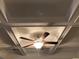Elegant coffered ceiling with a modern ceiling fan at 5671 Radford Loop, Fairburn, GA 30213