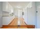 Bright kitchen with white cabinets and granite countertops at 3310 Bryan Sw Way, Marietta, GA 30008