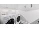 Bright laundry room with modern washer and dryer at 152 Grand Cres, Alpharetta, GA 30009