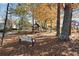 Community playground nestled among trees at 1415 Chadwick Ridge Ct, Lawrenceville, GA 30043