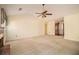 Living room with fireplace and access to backyard at 588 Black Forest Run, Douglasville, GA 30134