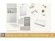 Modern bathroom design with drop-in tub, vanity, and brushed nickel fixtures at 531 S Main St # 410, Alpharetta, GA 30009