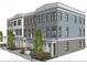 Three-story townhomes with balconies, garages, and landscaping at 531 S Main St # 410, Alpharetta, GA 30009