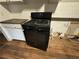 Black stove and oven in a kitchen at 603 Willard Sw Ave, Atlanta, GA 30310