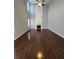 Spacious living room with hardwood floors, fireplace and high ceilings at 2897 Hutchins Walk Ct, Snellville, GA 30078