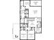 Second floor plan showing an owner's suite, loft, and two bedrooms at 862 Lakemont Dr, Canton, GA 30114