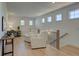 Bright loft area with two armchairs and a desk at 724 Fairlane Dr, Marietta, GA 30064