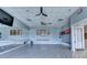Bright yoga studio with mirrors and hardwood flooring at 5732 Cypress Bluff Ln, Hoschton, GA 30548