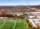 Aerial view of community and soccer field at 130 Arizona Ne Ave # 104, Atlanta, GA 30307