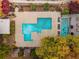 Aerial view of the community pool area at 130 Arizona Ne Ave # 104, Atlanta, GA 30307