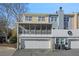 Townhouse exterior with attached garage and screened porch at 260 Manning Sw Rd # 62, Marietta, GA 30064