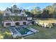 Luxury home with inviting pool, spa, and expansive patio at 3403 Tuxedo Nw Rd, Atlanta, GA 30305