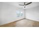 Bedroom with hardwood floors and ceiling fan at 4004 Moody Ln, Woodstock, GA 30188