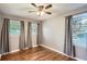 Spacious bedroom with hardwood floors and ample natural light at 1374 Margarette Dr, Decatur, GA 30035