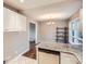 Kitchen with granite countertop island and hardwood floor at 1374 Margarette Dr, Decatur, GA 30035