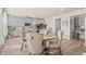 Kitchen features an island, breakfast nook, and ample cabinet space at 1049 Bodega Loop, Locust Grove, GA 30248