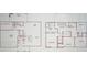 Two story home floor plan with an open concept design at 3056 Zodiac Ct, Lawrenceville, GA 30044