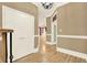 Bright hallway with hardwood floors and built-in storage at 271 Brooks Rackley Rd, Dallas, GA 30157