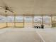 Spacious covered patio overlooking the backyard at 5315 Hopewell Manor Dr, Cumming, GA 30028