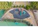 Community playground with play structures, swings, and benches at 5315 Hopewell Manor Dr, Cumming, GA 30028