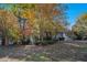 House's exterior with colorful autumn leaves at 1054 Sunny Field Ln, Lawrenceville, GA 30043