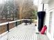 Spacious deck with seating area, offering a peaceful backyard view at 1563 Bailey Farms Dr, Lawrenceville, GA 30043
