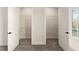 Bedroom with two walk-in closets with wire shelving at 351 Washington Ne Ave # 302, Marietta, GA 30060