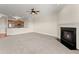 Living room features a fireplace and an open floor plan at 351 Washington Ne Ave # 302, Marietta, GA 30060