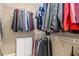 Large walk-in closet with ample hanging space at 565 Peachtree Ne St # 1209, Atlanta, GA 30308