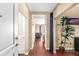 Apartment entryway with hardwood floors at 565 Peachtree Ne St # 1209, Atlanta, GA 30308