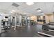 Well-equipped fitness center with various machines at 565 Peachtree Ne St # 1209, Atlanta, GA 30308