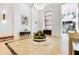 Stylish lobby with modern chandelier and seating at 565 Peachtree Ne St # 1209, Atlanta, GA 30308