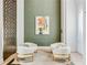 Lobby with contemporary seating and artwork at 565 Peachtree Ne St # 1209, Atlanta, GA 30308