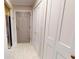 Inviting entryway with neutral color palette and hexagon tile at 300 Johnson Ferry Ne Rd # B611, Atlanta, GA 30328