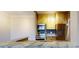 Modern kitchen with stainless steel appliances and granite countertops at 300 Johnson Ferry Ne Rd # B611, Atlanta, GA 30328