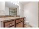 Bathroom with granite countertop and shower at 906 Madison Se Ln, Smyrna, GA 30080