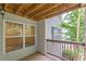 Private deck with access from unit, offering peaceful views at 906 Madison Se Ln, Smyrna, GA 30080