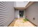 Small concrete patio with sliding glass door access at 3461 Parc Sw Dr, Atlanta, GA 30311