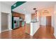Open kitchen with stainless steel appliances and hardwood floors at 3300 Windy Ridge Se Pkwy # 1113, Atlanta, GA 30339