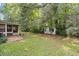 Spacious backyard with shed and mature trees at 2616 Landington Nw Way, Duluth, GA 30096