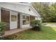 Front entrance with brick facade and white door at 2616 Landington Nw Way, Duluth, GA 30096
